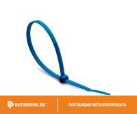 Кабельная стяжка металлодетектируемая синяя 3,5х140