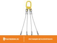 Строп канатный 4СК 5т D=15мм L=7м ГОСТ 25573-82