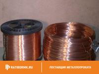 Проволока медная М0б 0,2 мм ДКРНТ (на катушках)