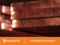 Полоса медная 25х4 мм ШММ ГОСТ 434-78