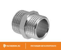 Ниппель стальной оцинкованный Ду 8 1/4'' ГОСТ 8965-75
