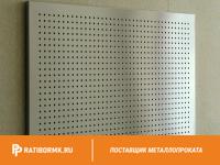 Лист перфорированный оцинкованный 0,7х1250х2500 мм Qg 5,0-7,0