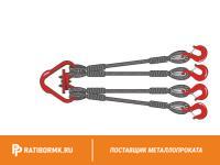 Строп канатный 4СК 3,2т D=13мм L=7м ГОСТ 25573-82