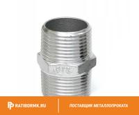 Ниппель нержавеющий Ду 40 1 1/2'' AISI 310S