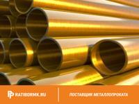 Труба бронзовая 308х55 мм БРОЦС3-12-5 ГОСТ 24301-93