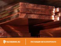Полоса медная 70х16 мм М1М ГОСТ 434-78