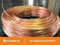Проволока медная М0б 4,0 мм ДКРНТ в бухте