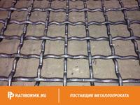Сетка сложно-рифленая для грохота 35х35х5 мм ГОСТ 3306-88