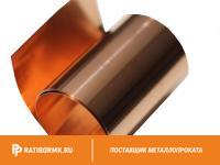 Лента медная 0.8х20 М1М ГОСТ 1173-2006