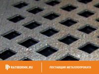 Лист перфорированный оцинкованный 0,7х1000х2000 мм Qg 3,0-5,0