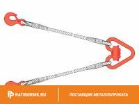 Строп канатный 2СК 2т D=13мм L=2м ГОСТ 25573-82
