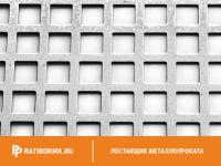 Лист перфорированный оцинкованный 1х1000х2000 мм Qg 10,0-15,0