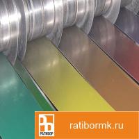 Штрипс с полимерным покрытием 0,5х1250 мм RAL1014 ГОСТ 34180