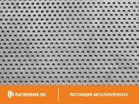 Лист перфорированный оцинкованный 2х1000х2000 мм Rv 2,5-4,0