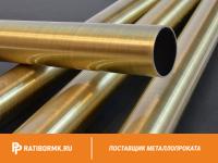 Труба бронзовая 57х8,5 мм БрАЖН10-4-4 DIN 1755