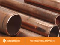 Труба бронзовая 85х7,5 мм БрАЖН10-4-4 ГОСТ 1208-90