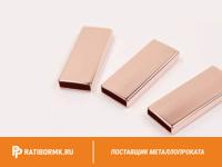 Труба медная профильная 5х5х1,3 М1РМ ГОСТ 16774-2015