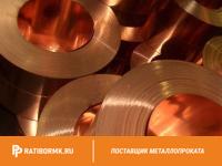 Лента медная 0.3х70 М1М ГОСТ 1173-2006