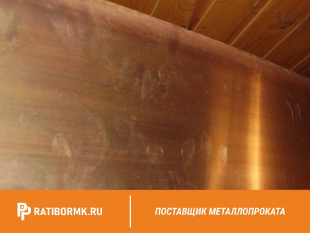Лист бронзовый 1,5 мм БрКМц3-1