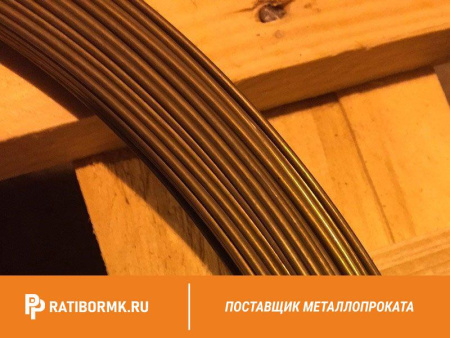 Проволока бронзовая 0.8 мм БрОЦ4-3 ГОСТ 16130-90