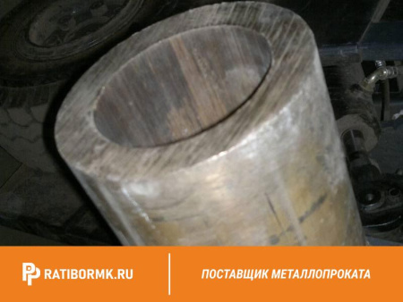 Труба бронзовая 57х8,5 мм БрАЖМц10-3-1.5 ТУ 1846-106-323-2001