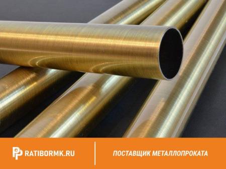 Труба бронзовая 57х8,5 мм БрАЖН10-4-4 DIN 1755