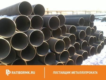 Труба электросварная 159х8 мм ст. 20 ГОСТ 10704-91, 10705-80