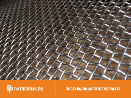 Сетка сложно-рифленая для грохота 75х75х10 мм ГОСТ 3306-88