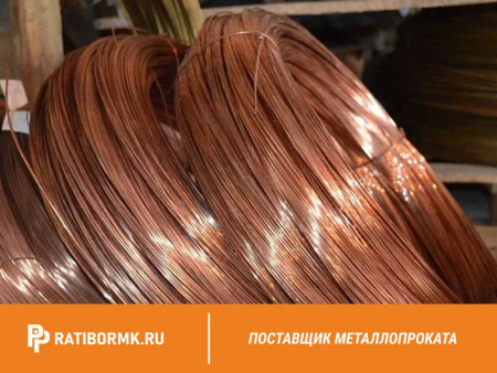 Проволока бронзовая 5.6 мм БРОФ8.0-0.3 ГОСТ 16130-90