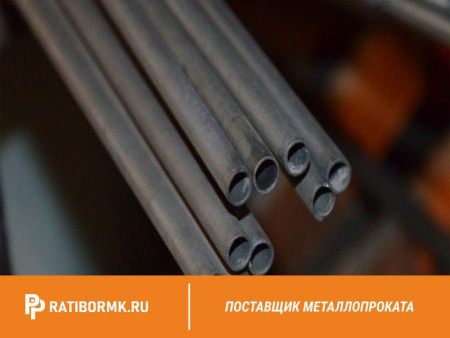 Труба молибденовая 10х0,5 мм МВ-20 ТУ 48-19-251-77