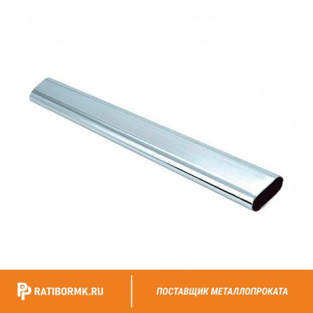 Труба плоскоовальная 40х20х1 А ст3 ГОСТ 8644-68
