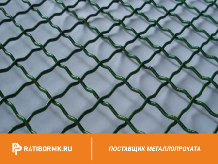 Сетка рифленая для грохота 5х5х2.8 мм ГОСТ 3306-88