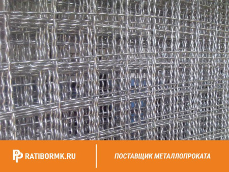 Сетка сложно-рифленая для грохота 35х35х6 мм ГОСТ 3306-88