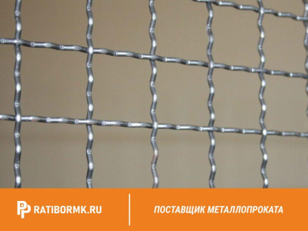 Сетка рифленая для грохота 5х30х3 мм ГОСТ 3306-88