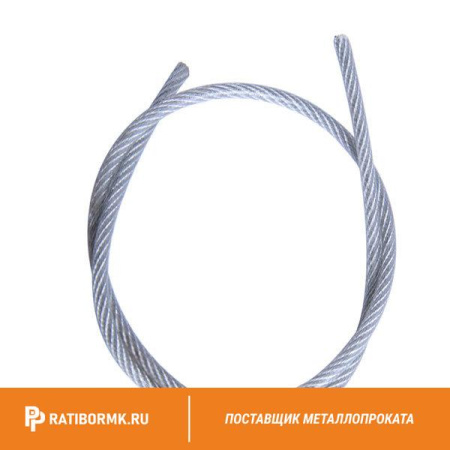 Трос нержавеющий 6 мм A4 7х19 DIN 3060