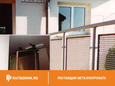 Лист перфорированный нержавеющий 1х1000х2000 мм Rv 1,5-3,0